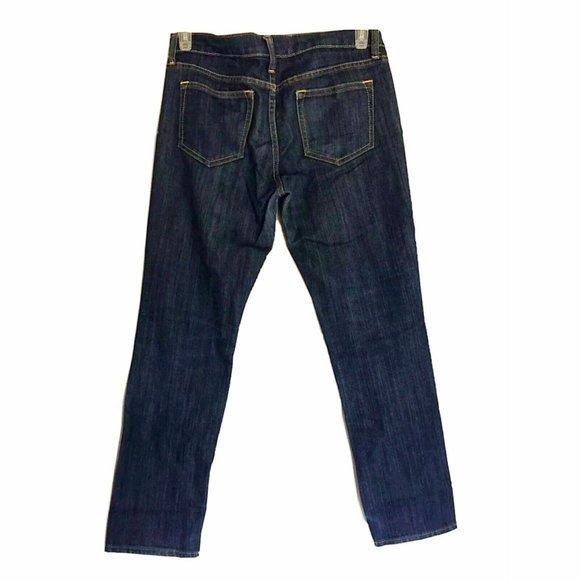 Old Navy Straight Leg Stretch The Diva Fit Size 8 Jeans Dark Wash Denim Womens - Picture 2 of 12